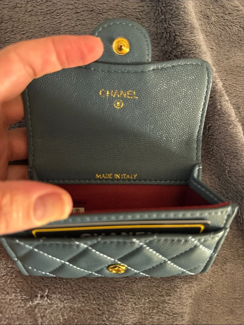 Designer inspired card holder